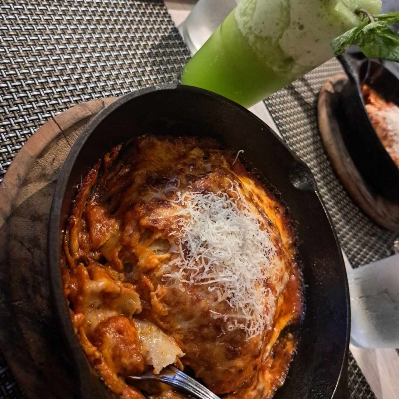 Lasagna de pollo 