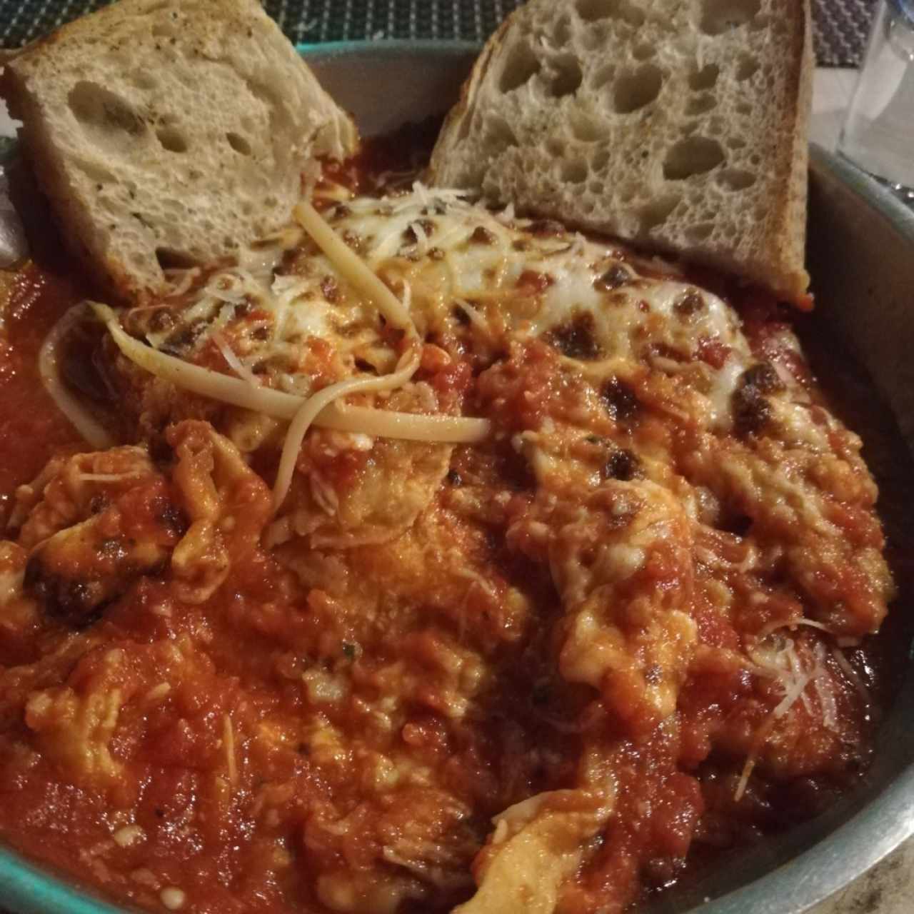 lazaña de berengena