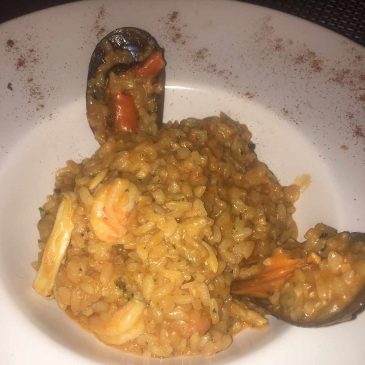 rissotto mariscos