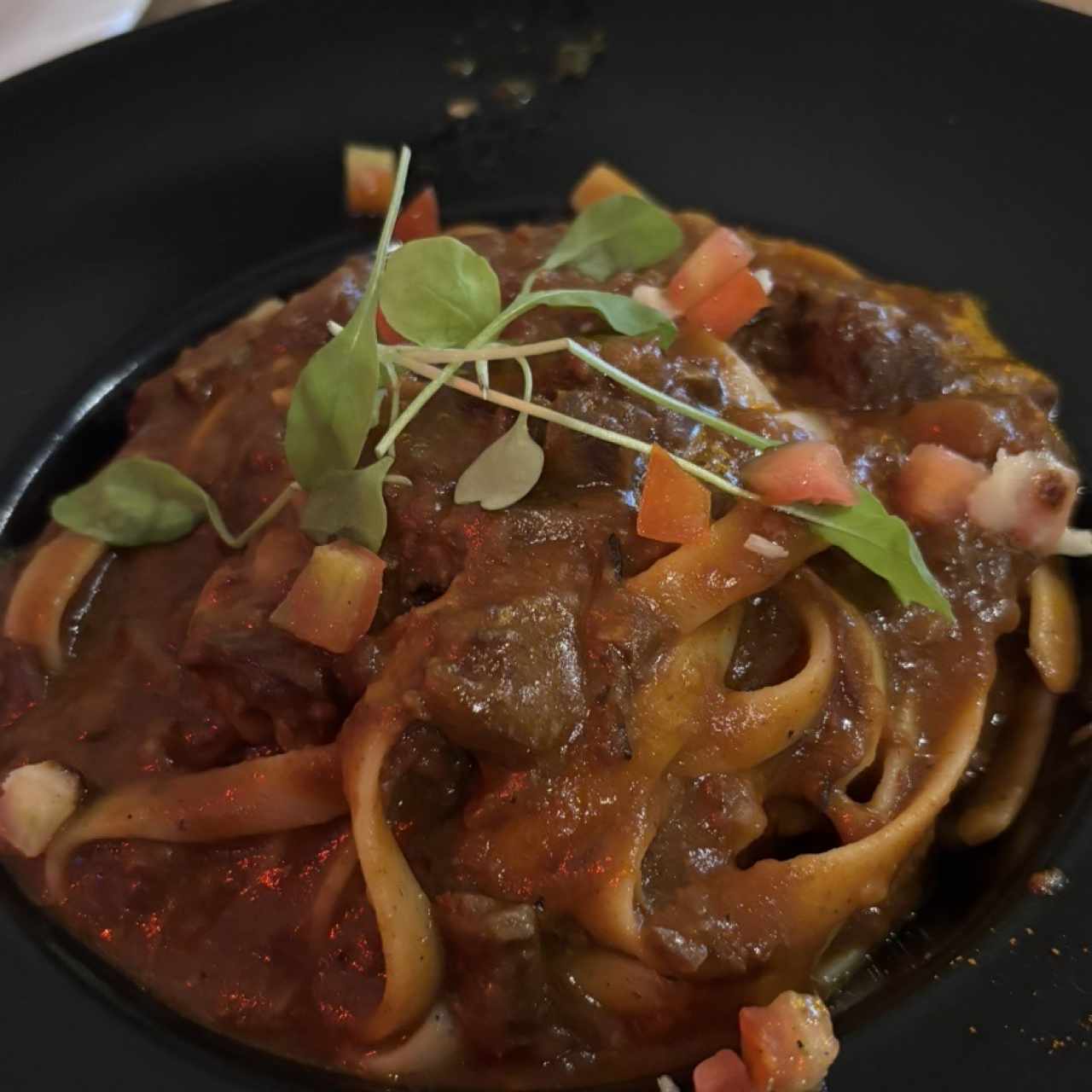 Fetuccini en Osobucco Deshuesado