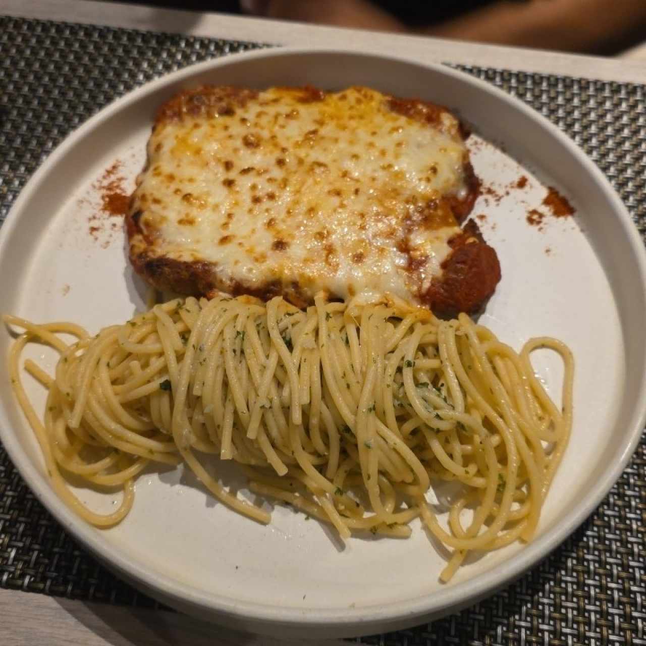 Milanesa de Ternera a la Parmesana