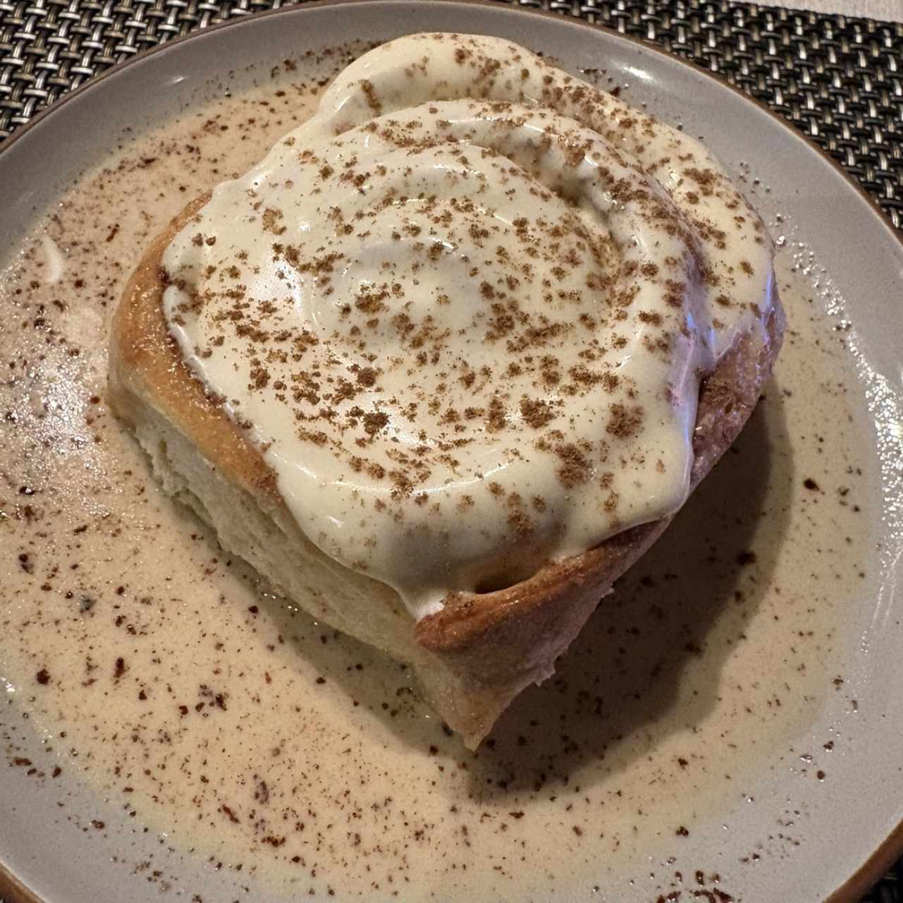 Cinnamon roll de trea leches