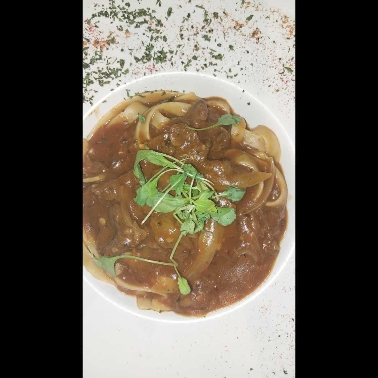 Fetuccini en Osobucco Deshuesado