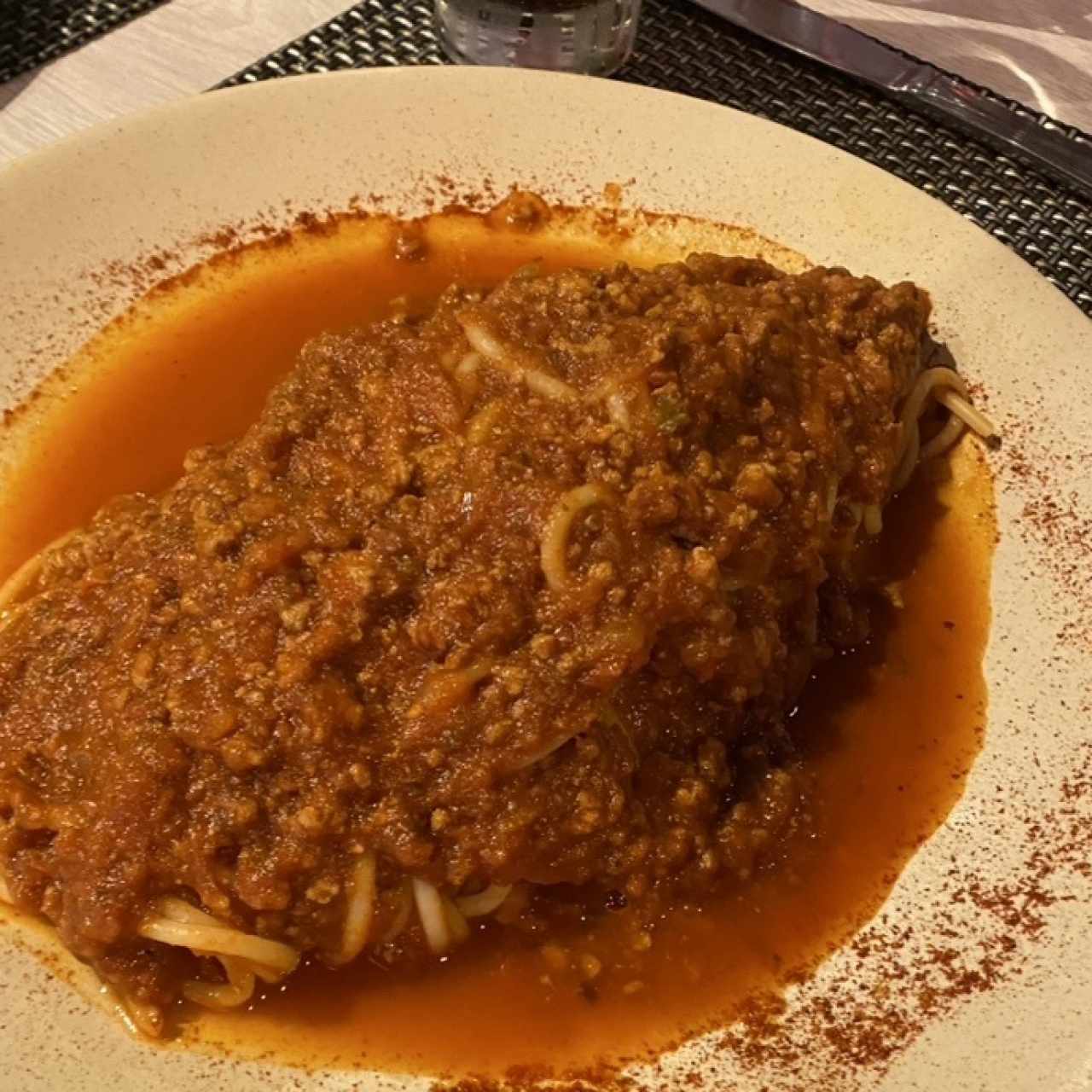 PASTAS - Espagueti Bolognese