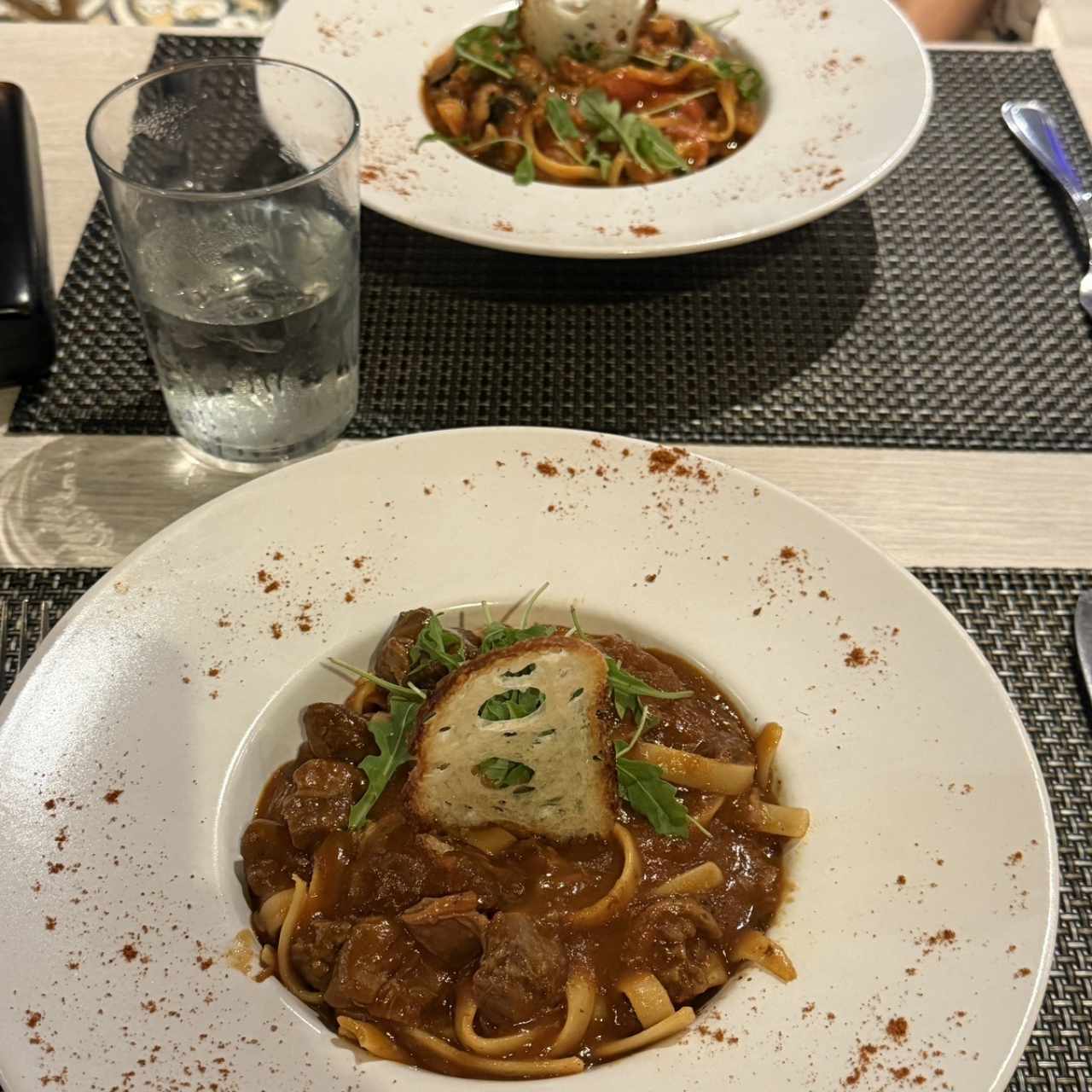 Fetuccini en Osobucco Deshuesado