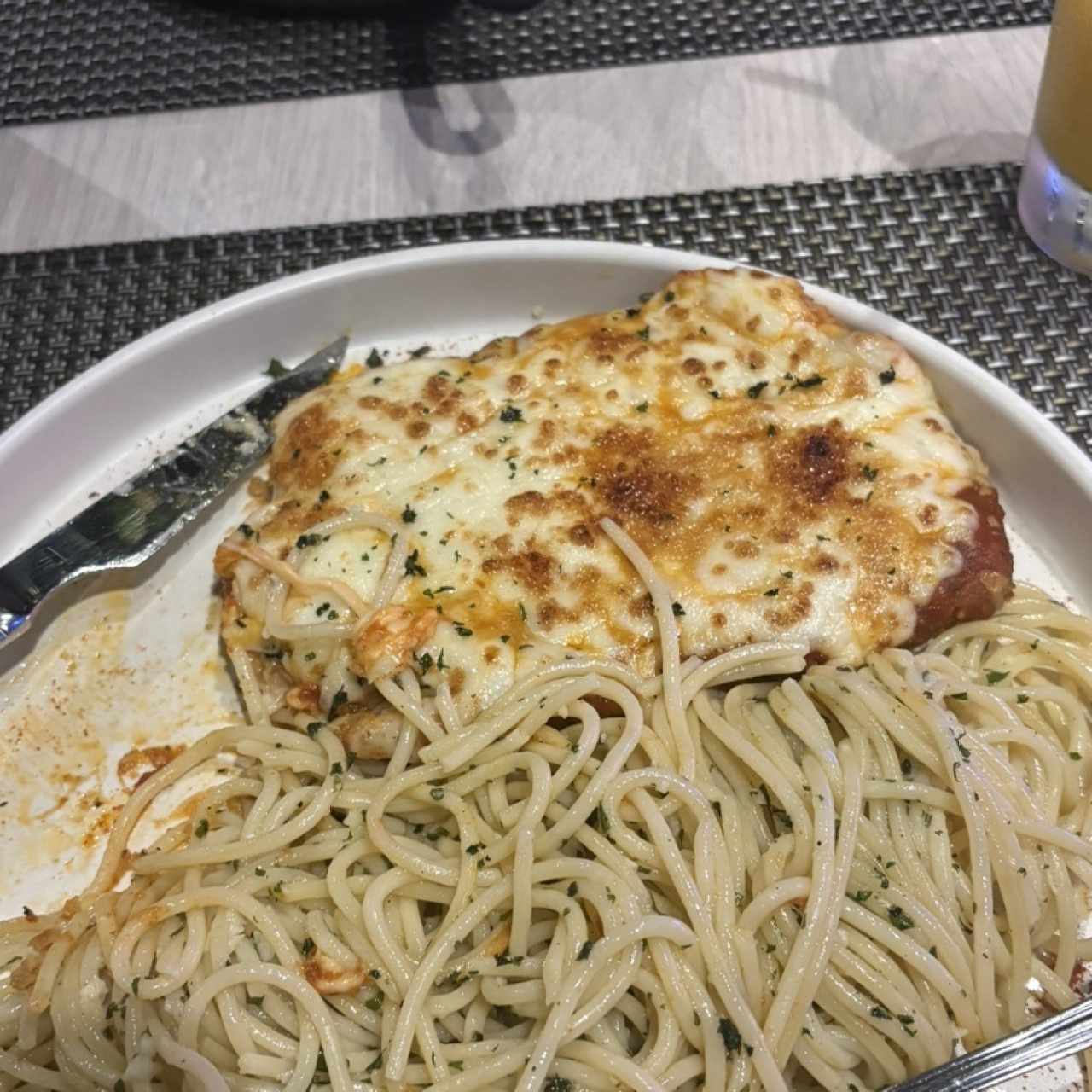 Milanesa de Pollo a la Parmesana