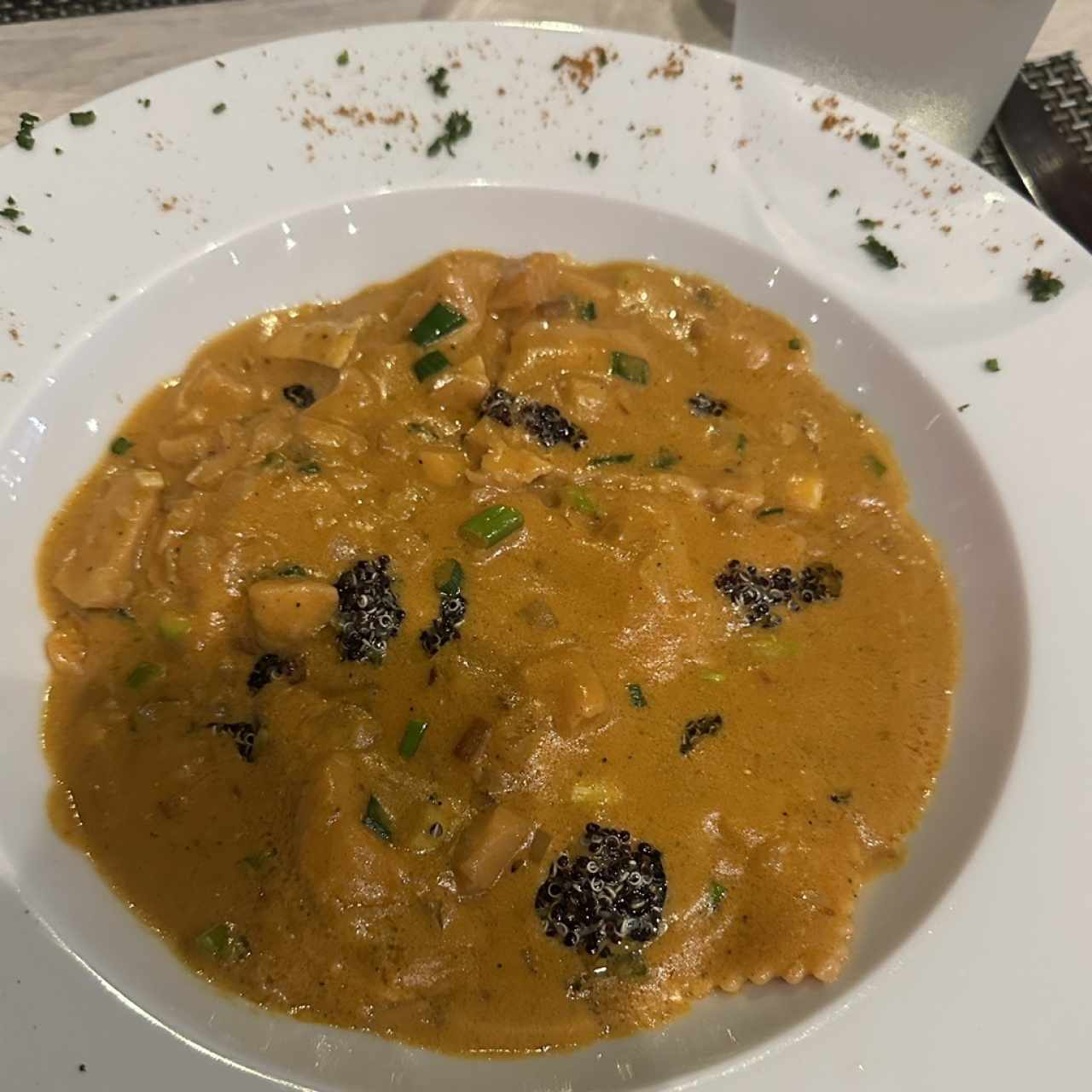 Raviolis de Salmón Ahumado