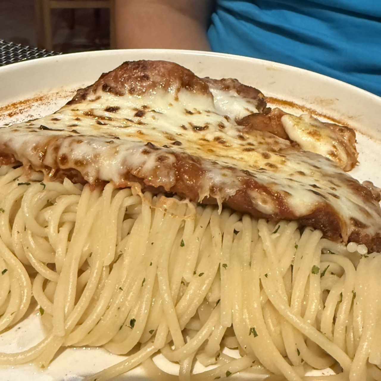 Milanesa de Ternera a la Parmesana