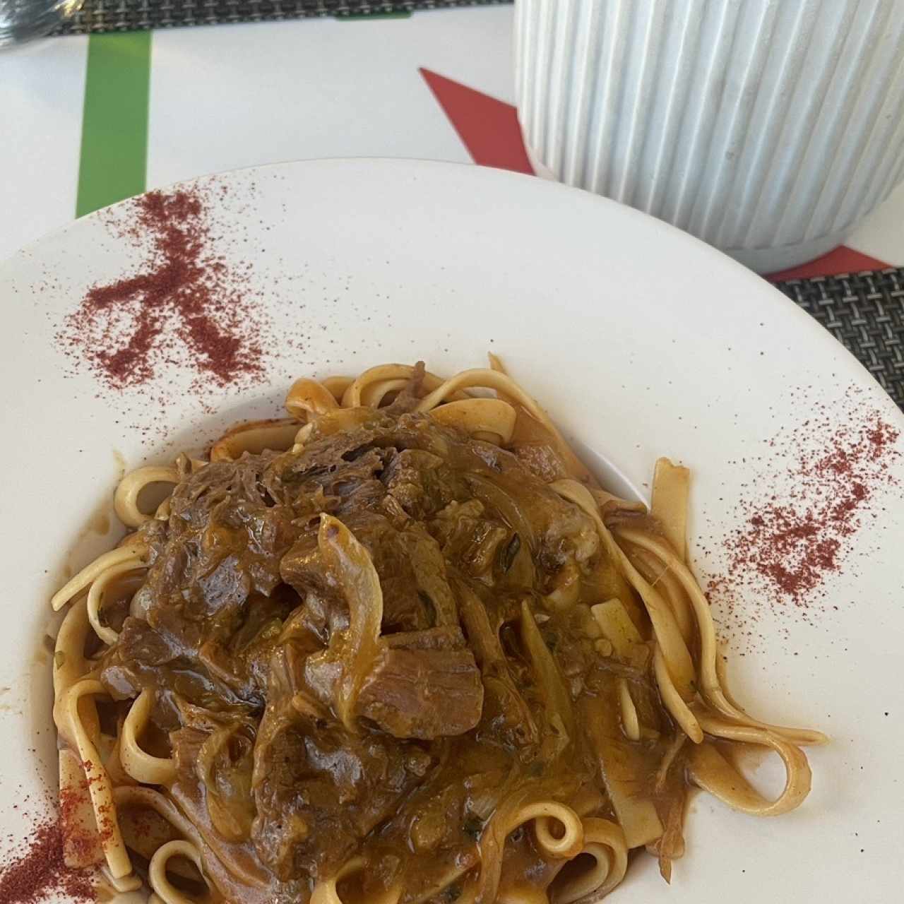 Fetuccini en Osobucco Deshuesado