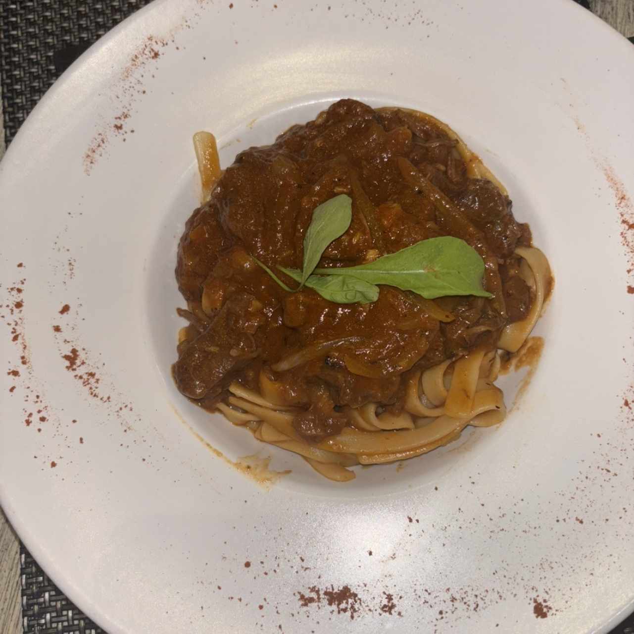 Fetuccini en Osobucco Deshuesado