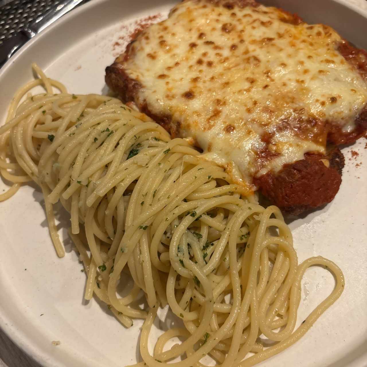 Milanesa de Pollo a la Parmesana