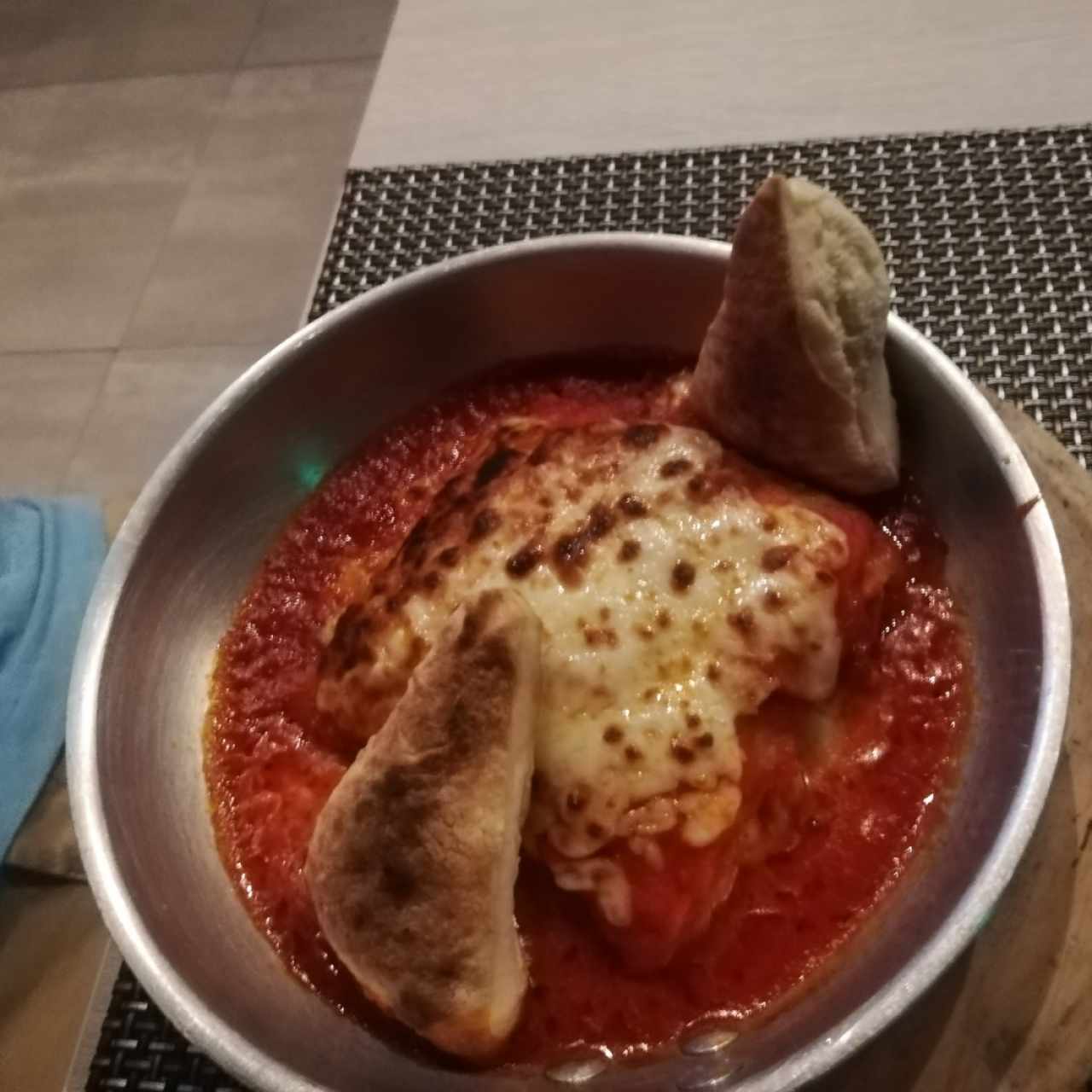 Lasaña de pollo