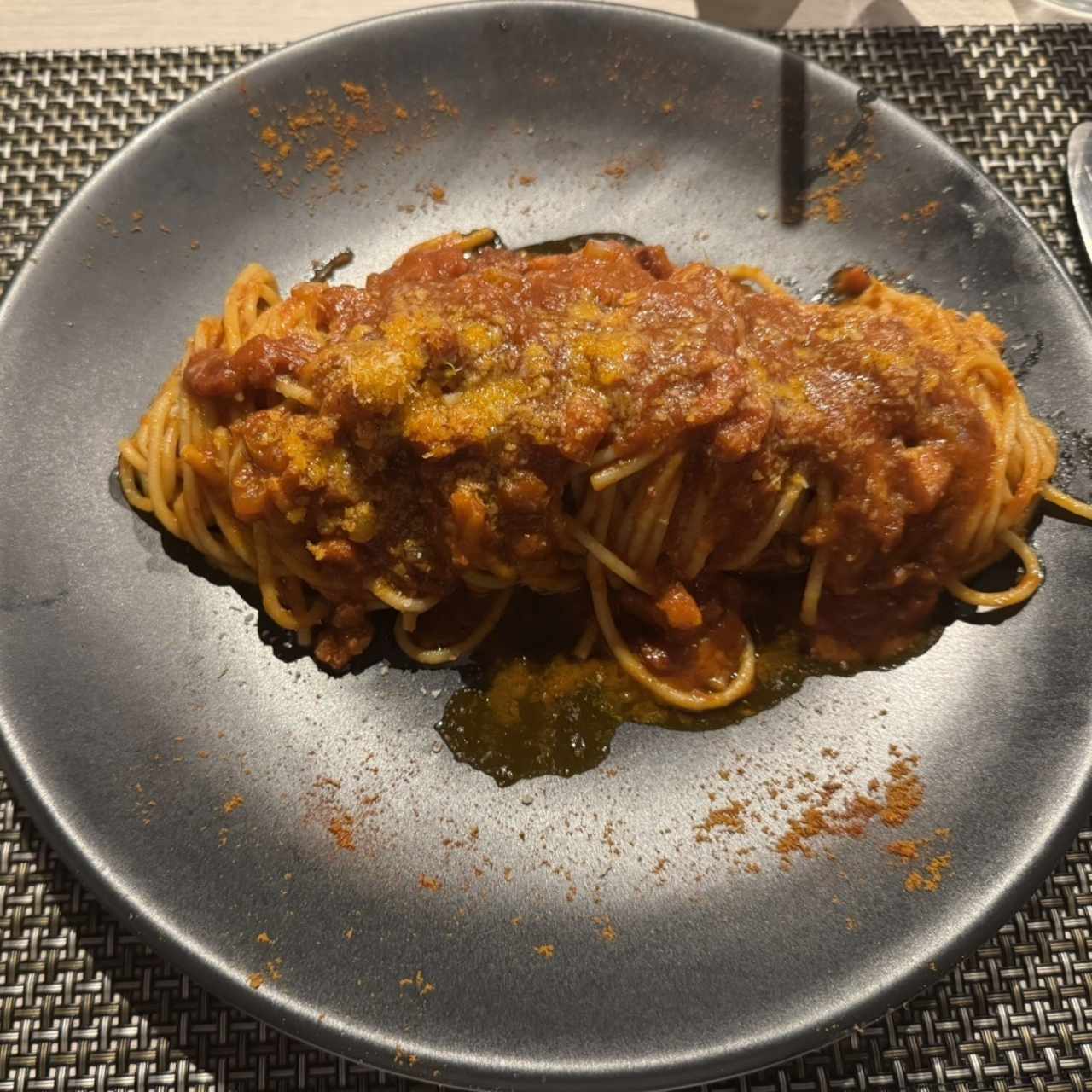 PASTAS - Espaguetti Amatriciana