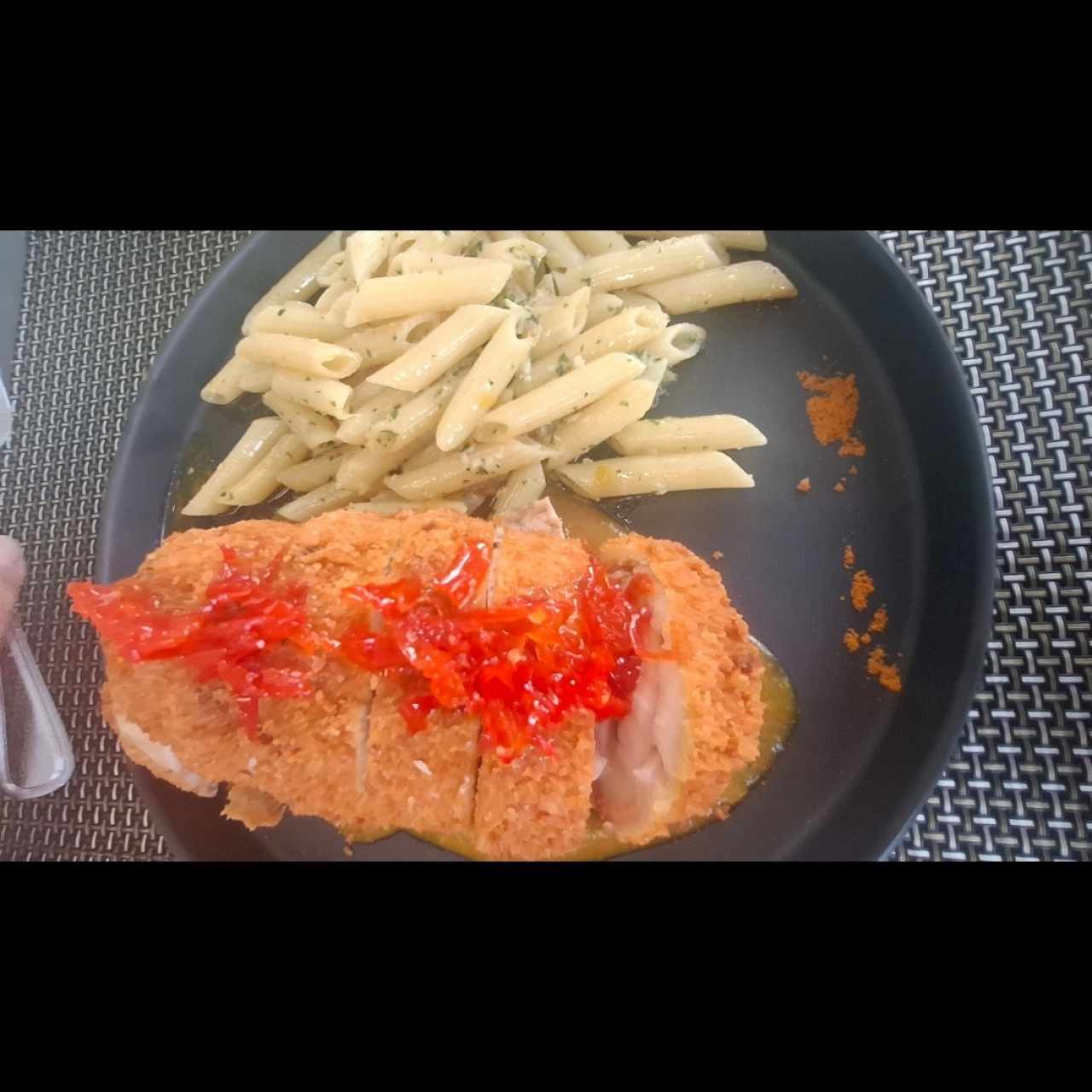 Cordon Blue de Pollo, queso y jamón 