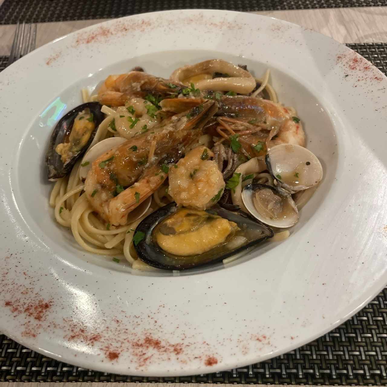 Lenguiini fruti de mare 
