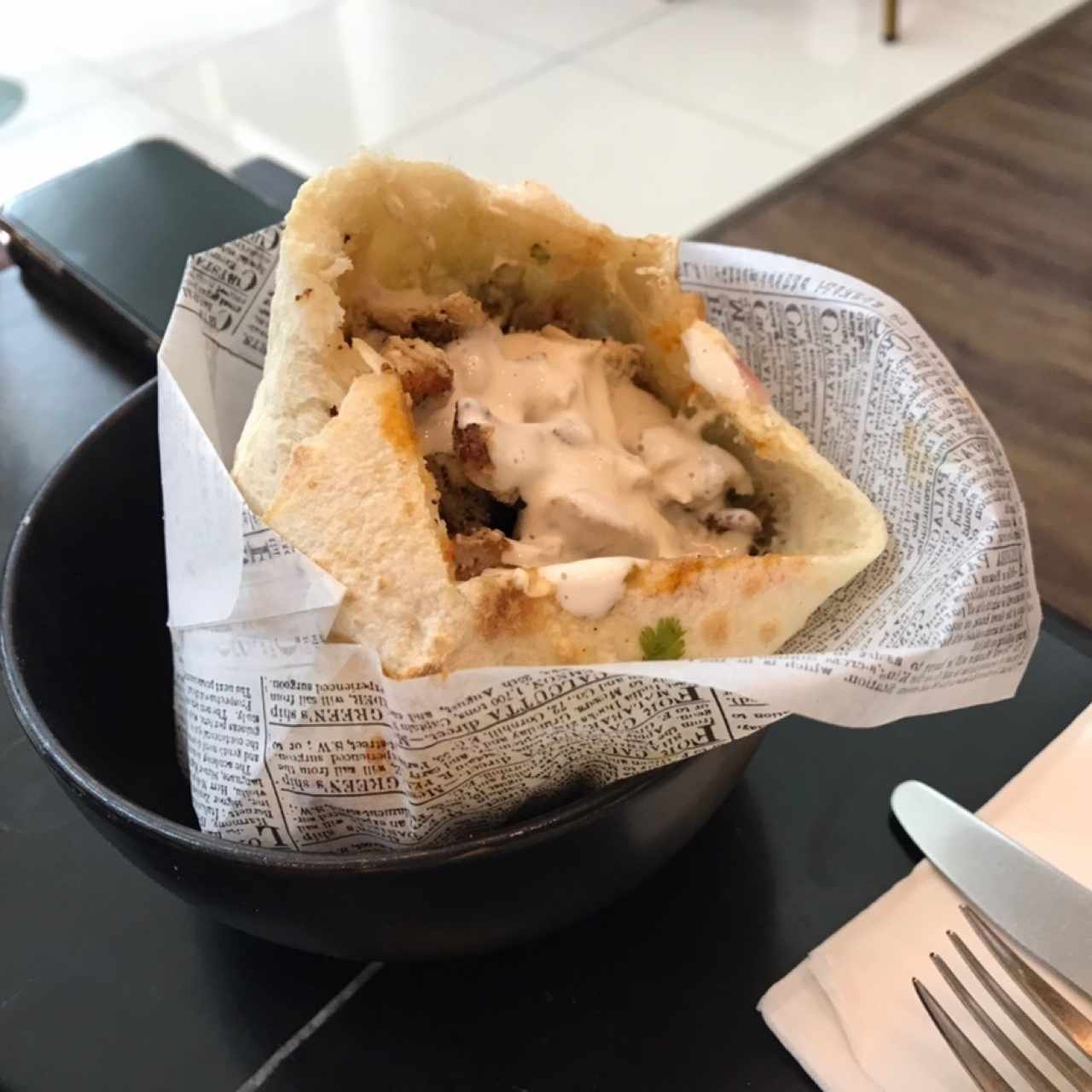 Pita Sándwich - Shawarma