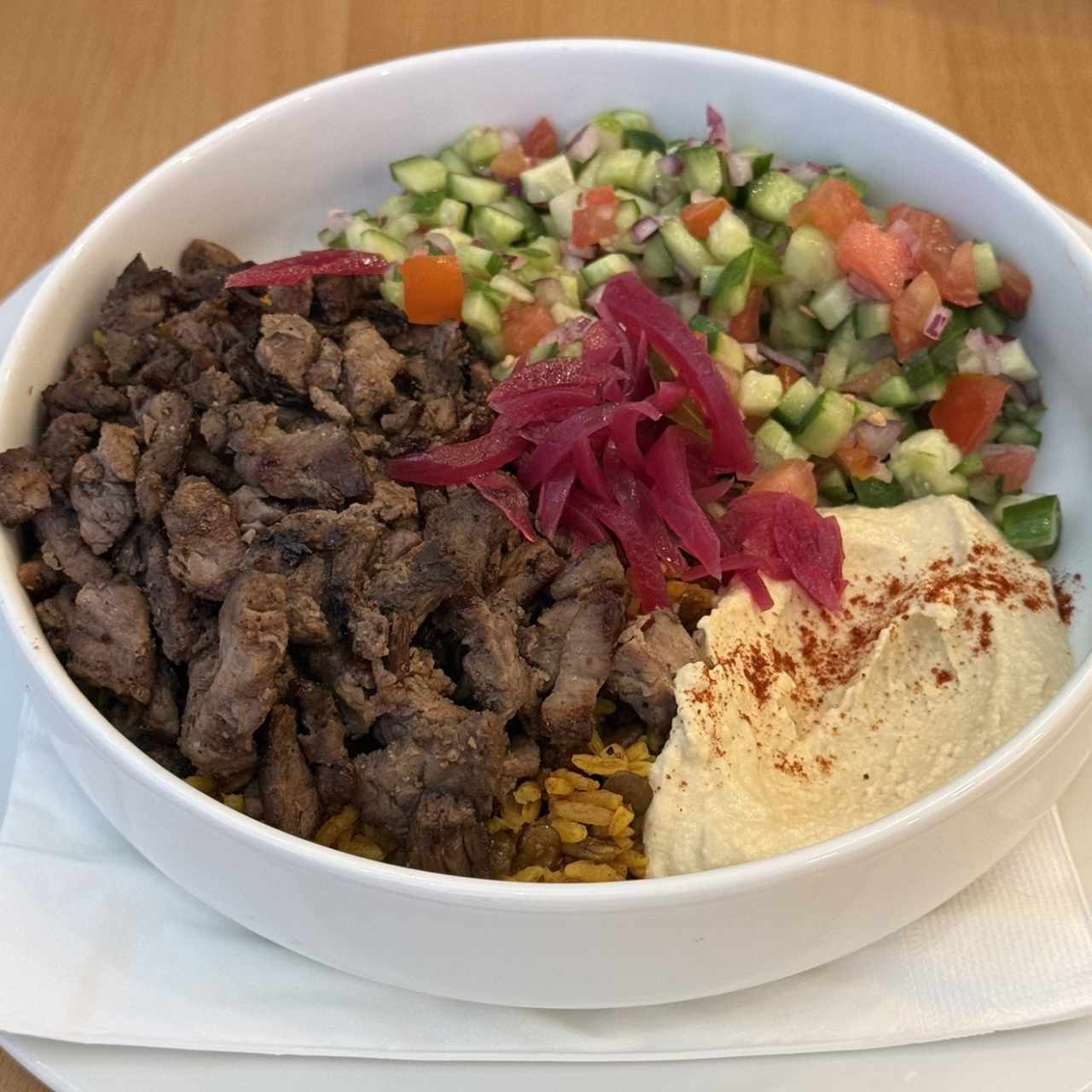 Bowl shawarma