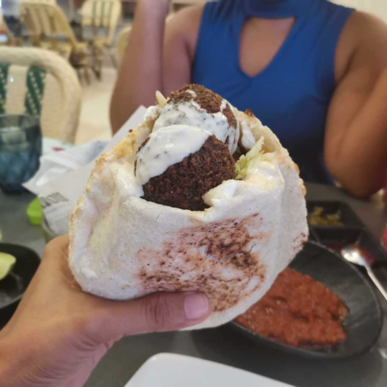 Pita Sándwich - Falafel