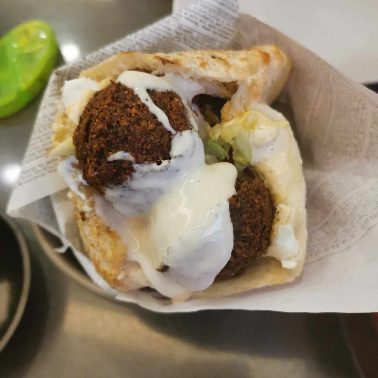 Pita Sándwich - Falafel