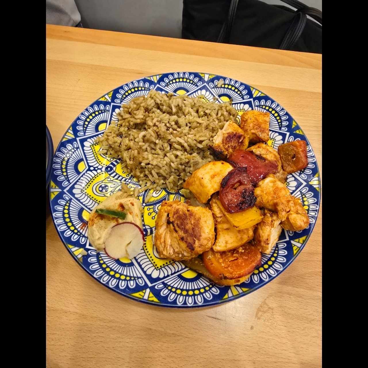 pincho de pollo