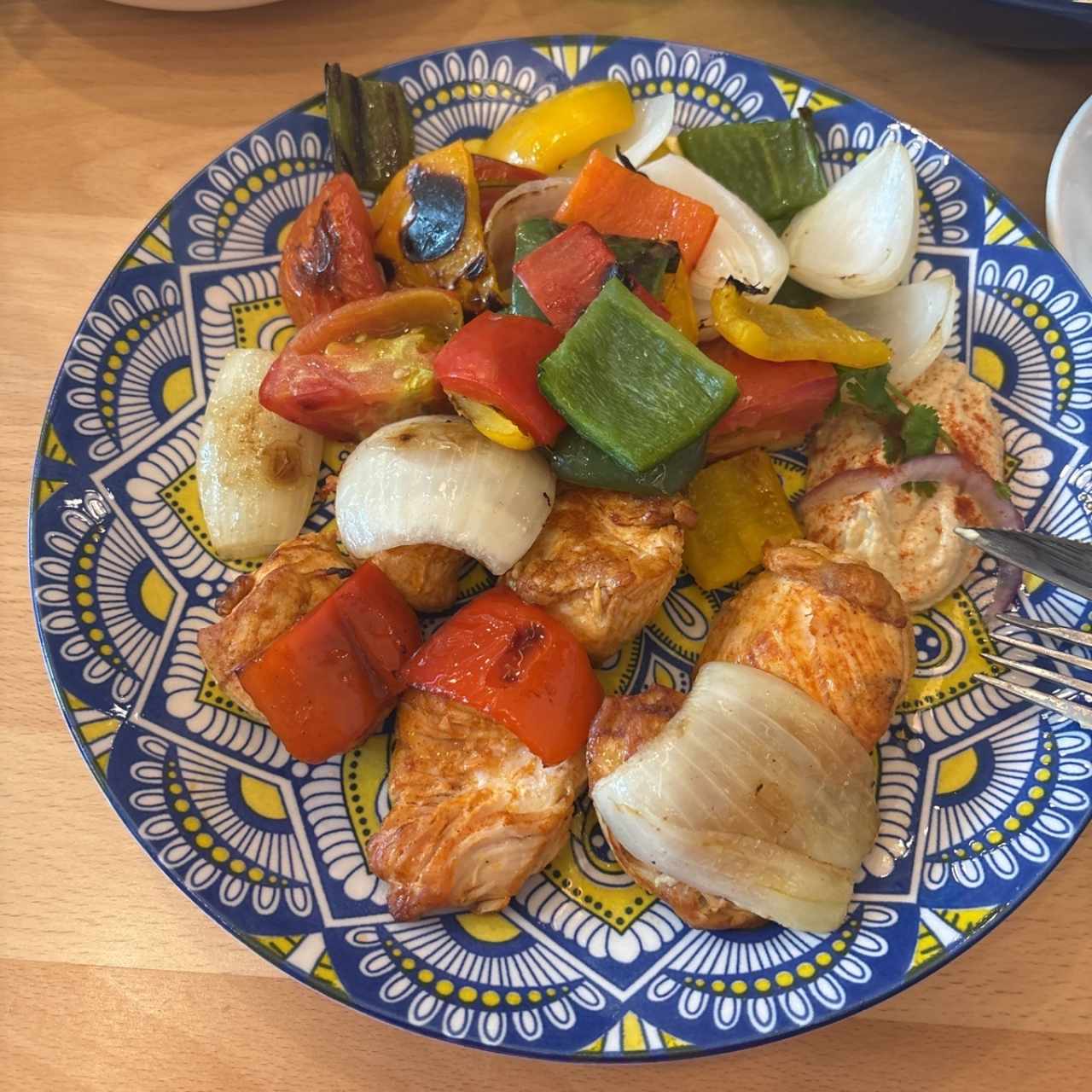 Pechuga de pollo con Guarnición