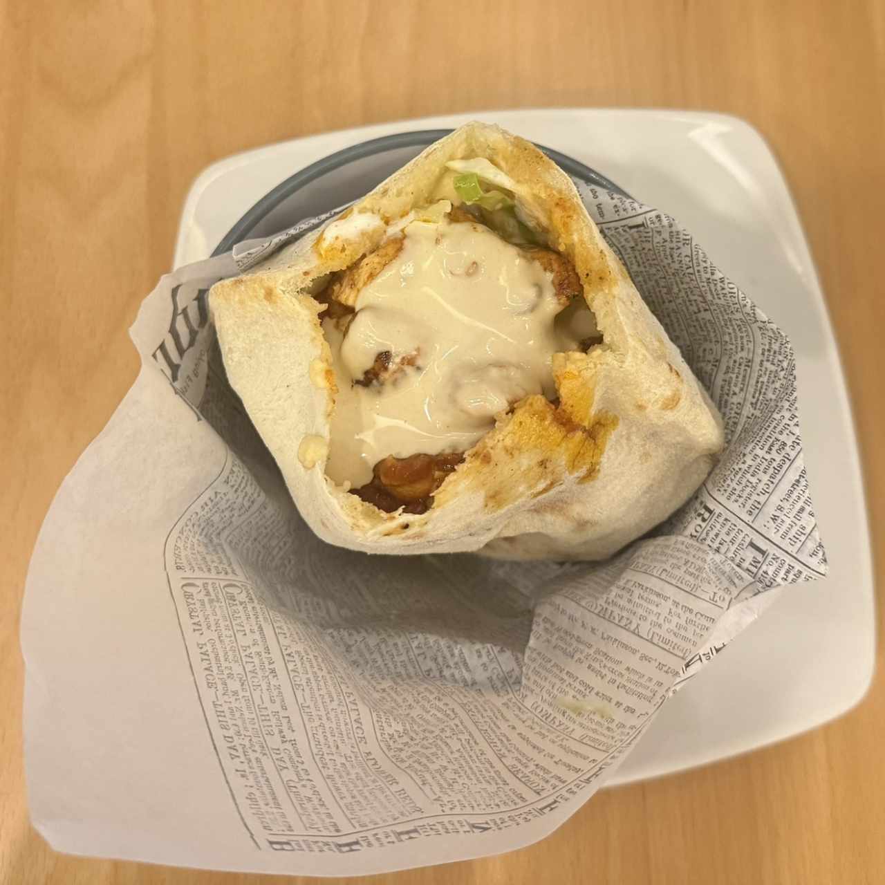 Brocheta de Pollo con Guarnición