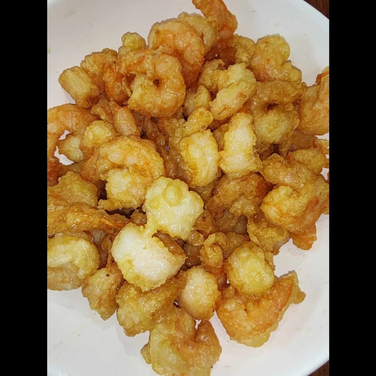 Mariscos - Camarones al Coco