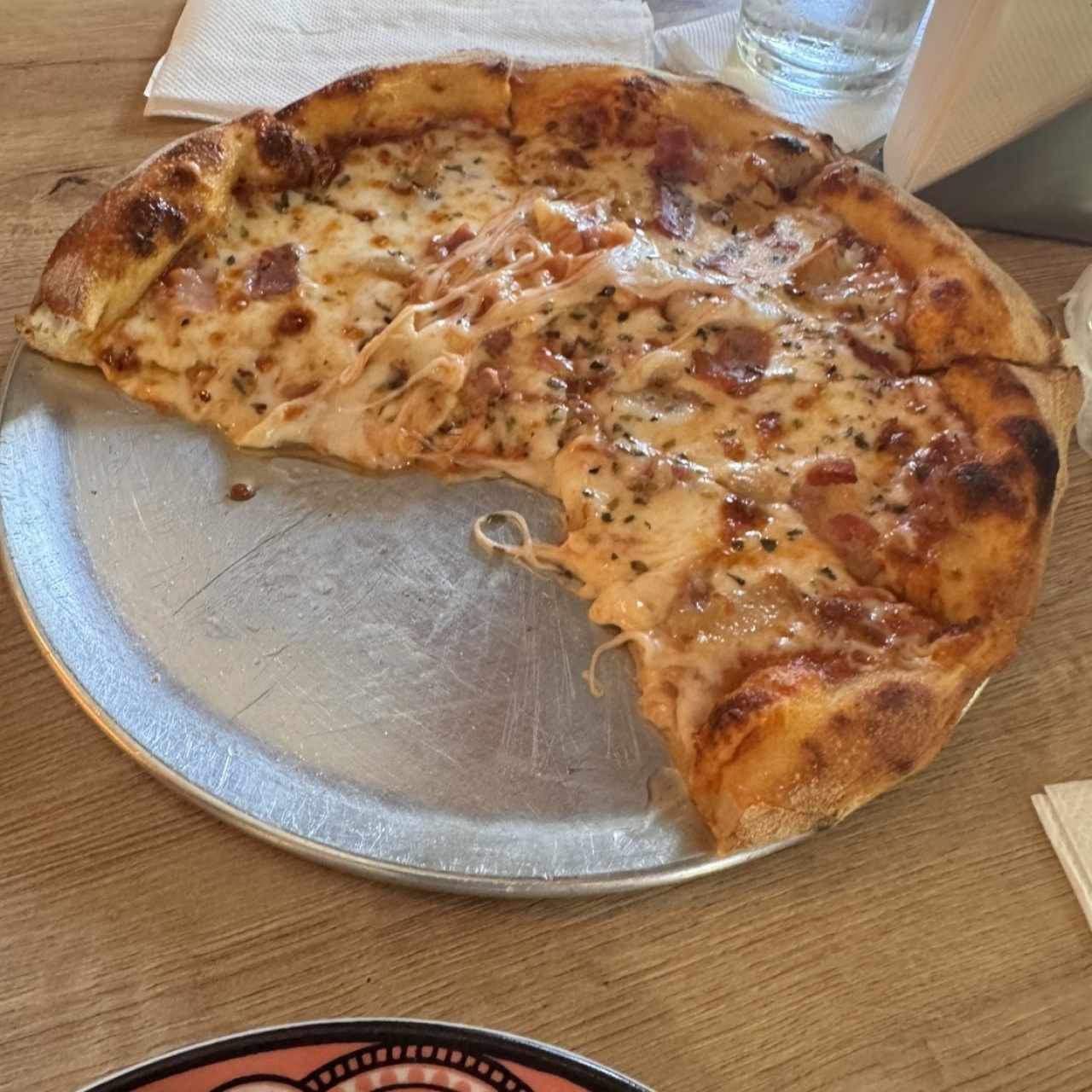 Pizzas Clásicas - Margarita extra bacon 