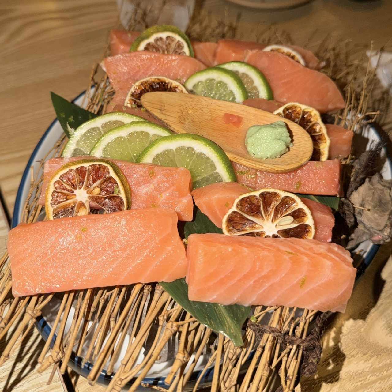 Sashimi salmón