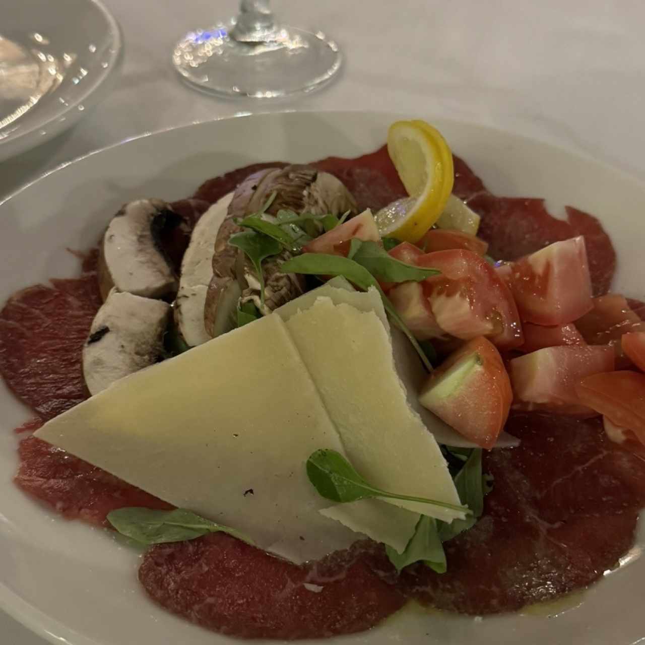 Entrada - Carpaccio de Carne