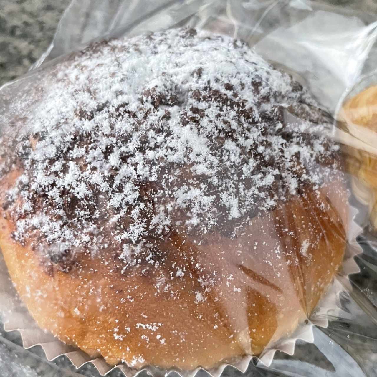 Pan relleno de chocolate 