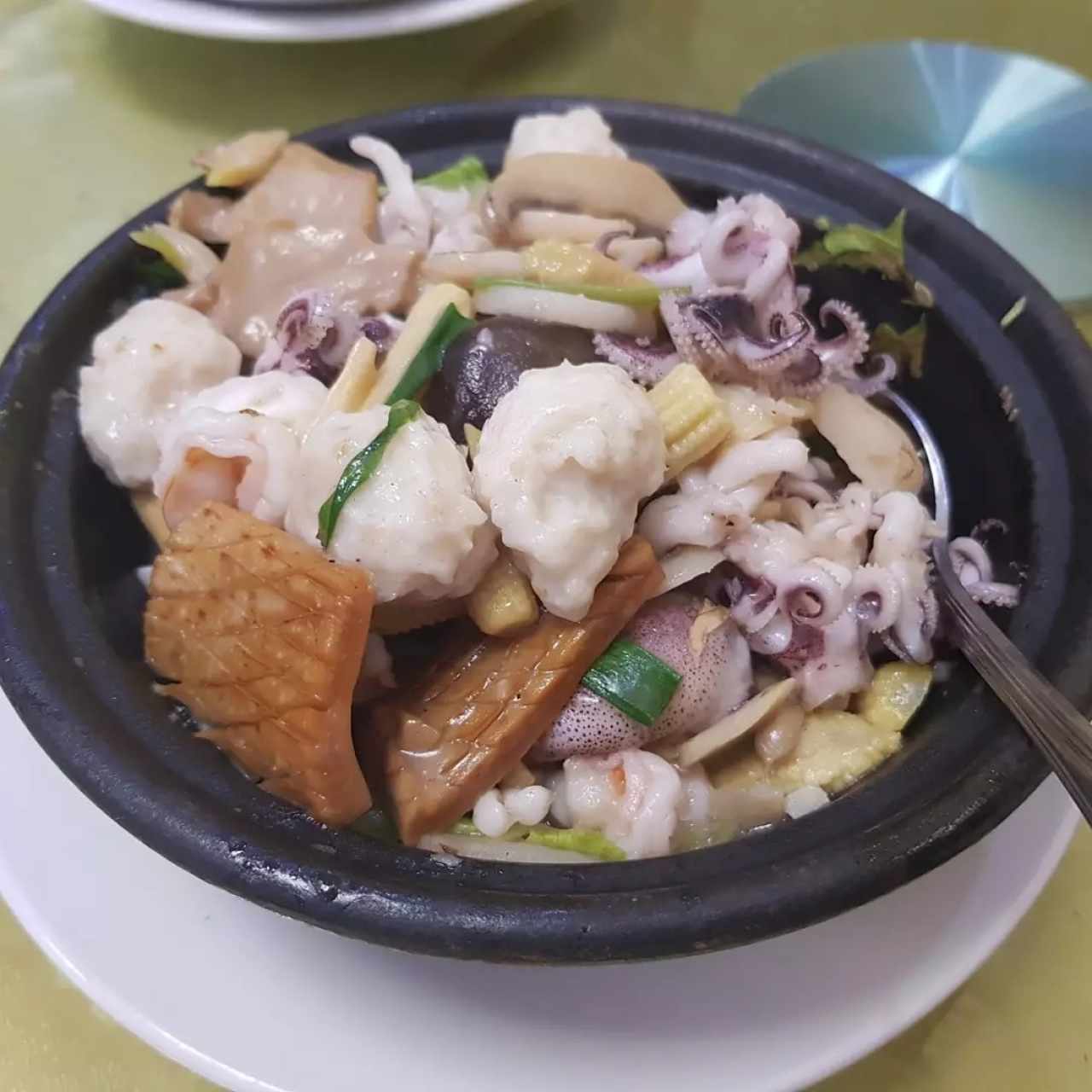 cacerola de marisco