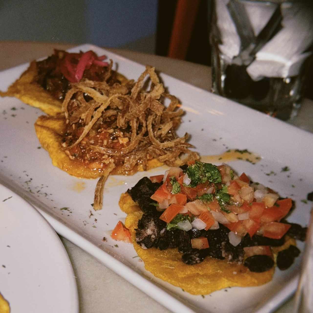 Trió de Patacones (Vegano)