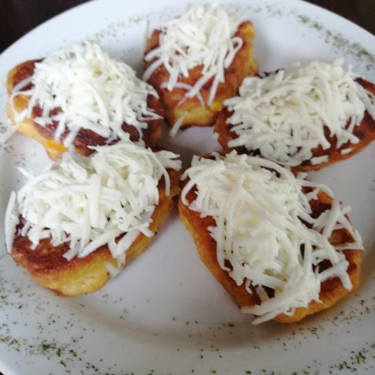Ración de Torejjas de Maíz Tierno con Queso Fresco
