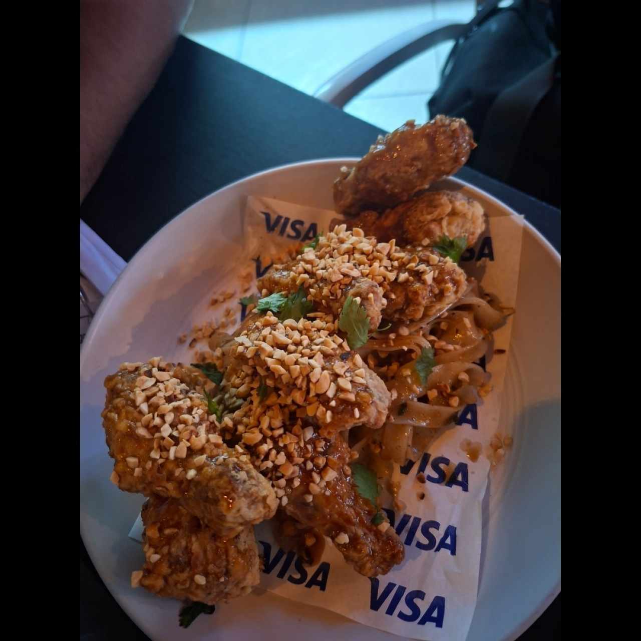 Pad thai wings