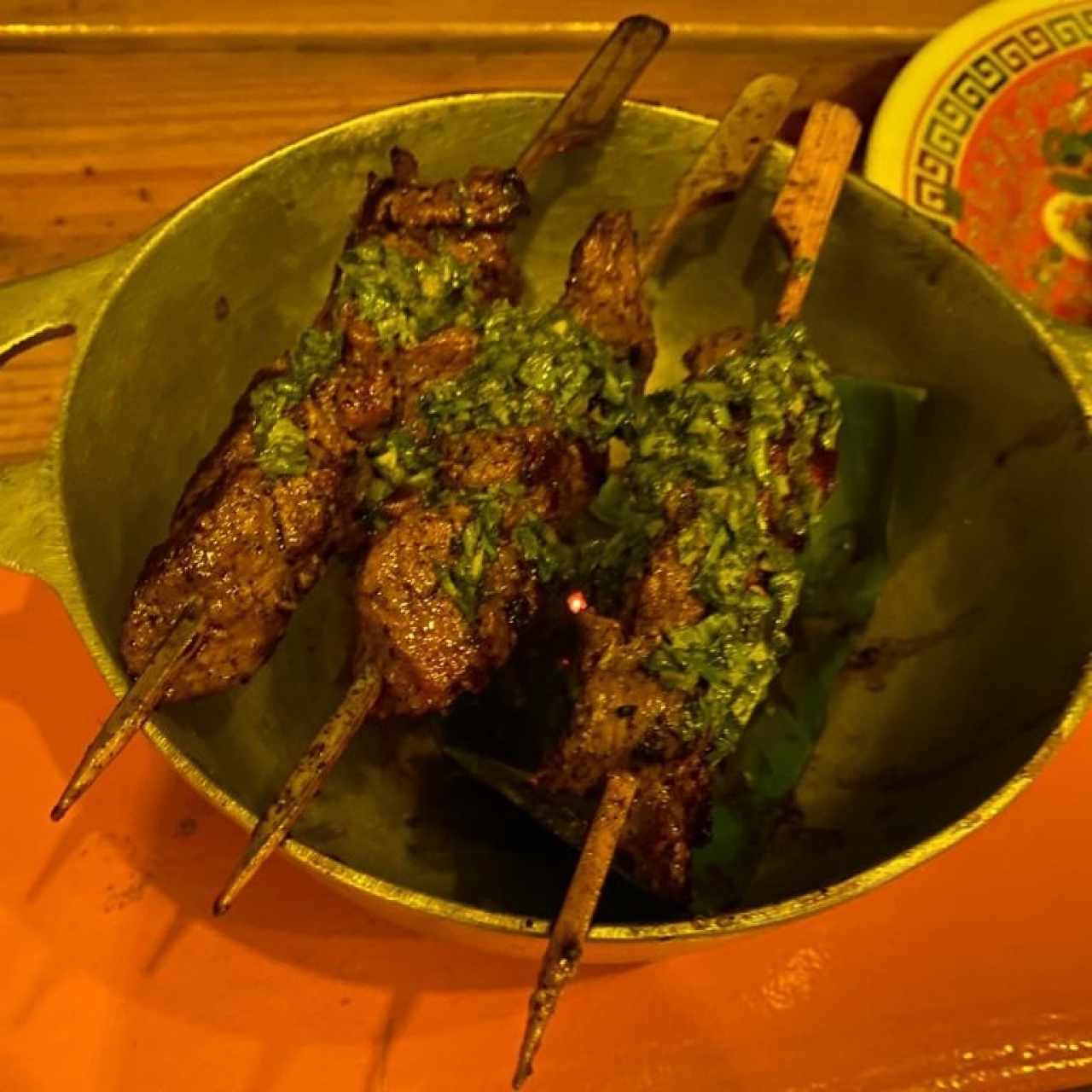 Carne en palito