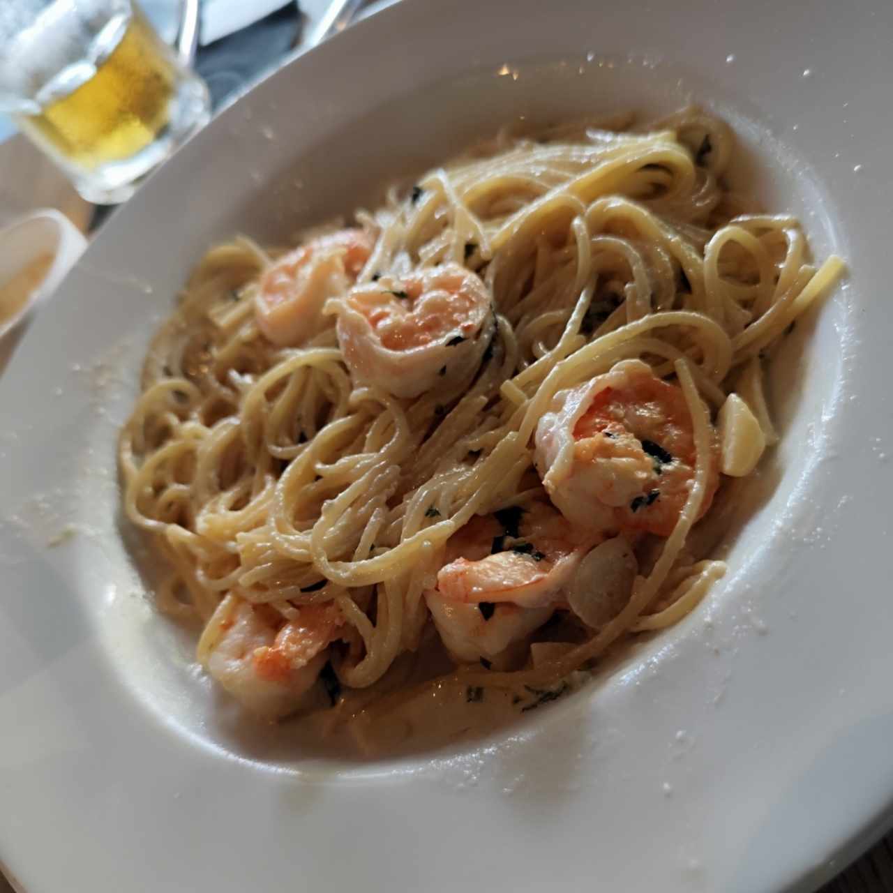 Del Mar - Pasta con Camarón