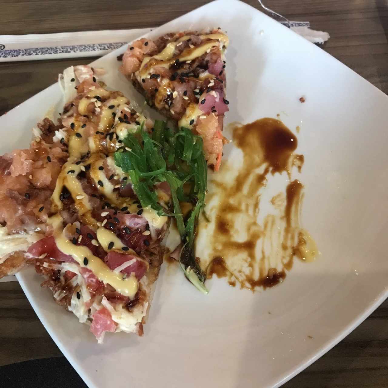 sushi pizza