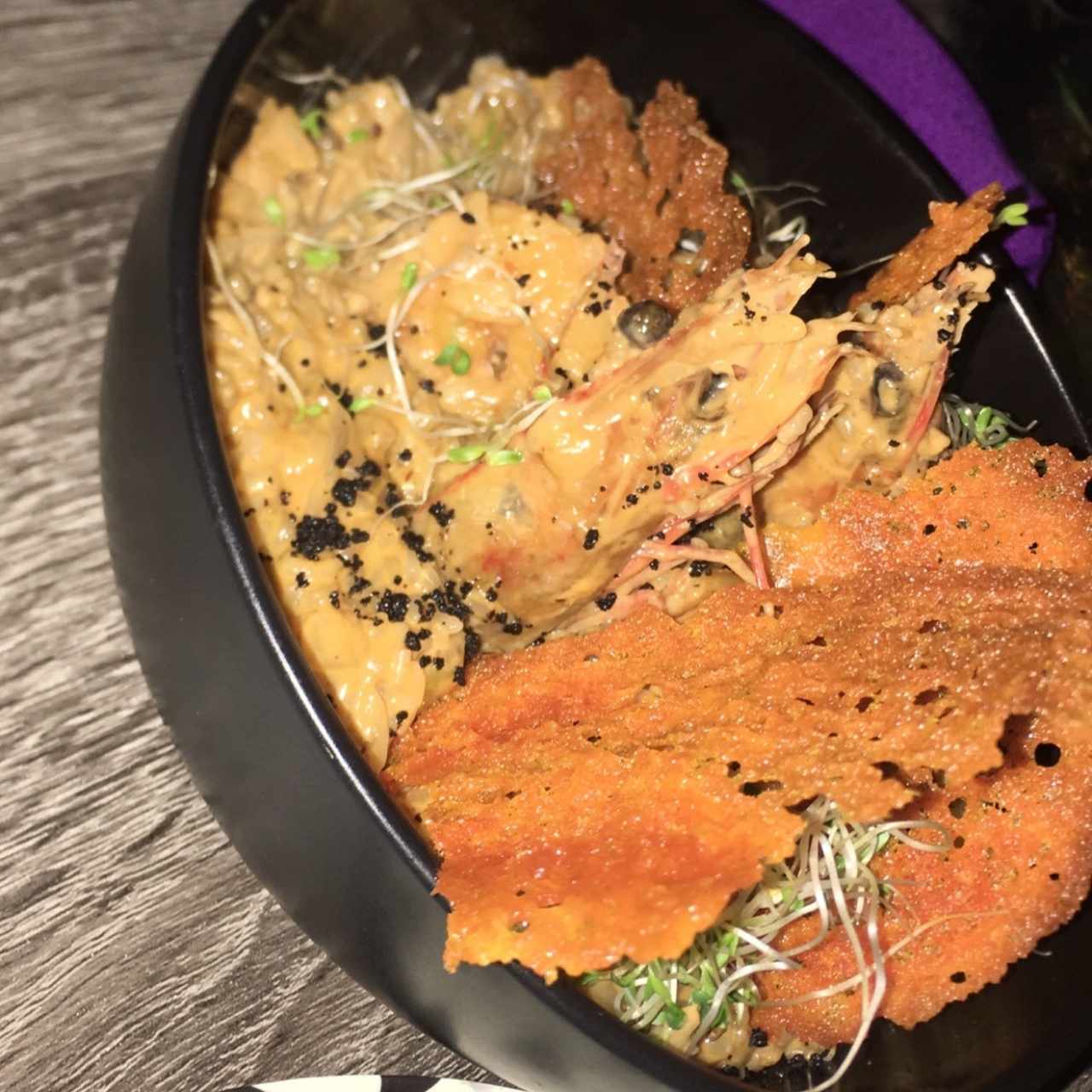 PLATOS FUERTES - RISOTTO DE LANGOSTINOS