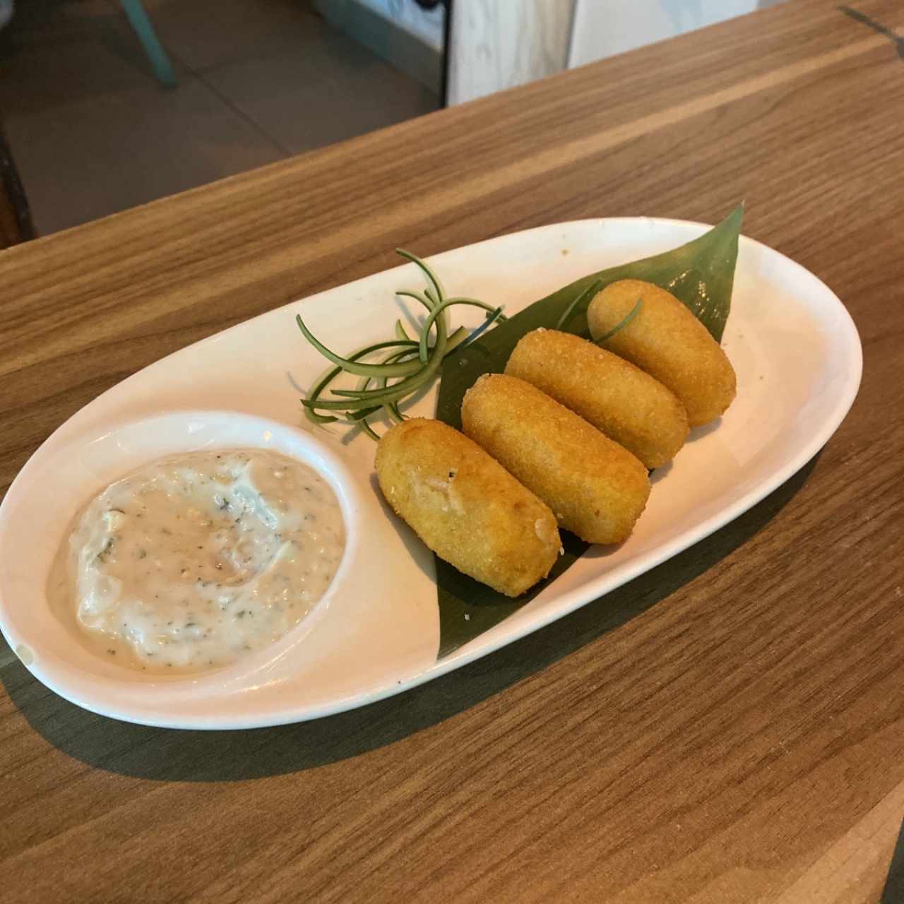 Croquetas Salmón o Cangrejo