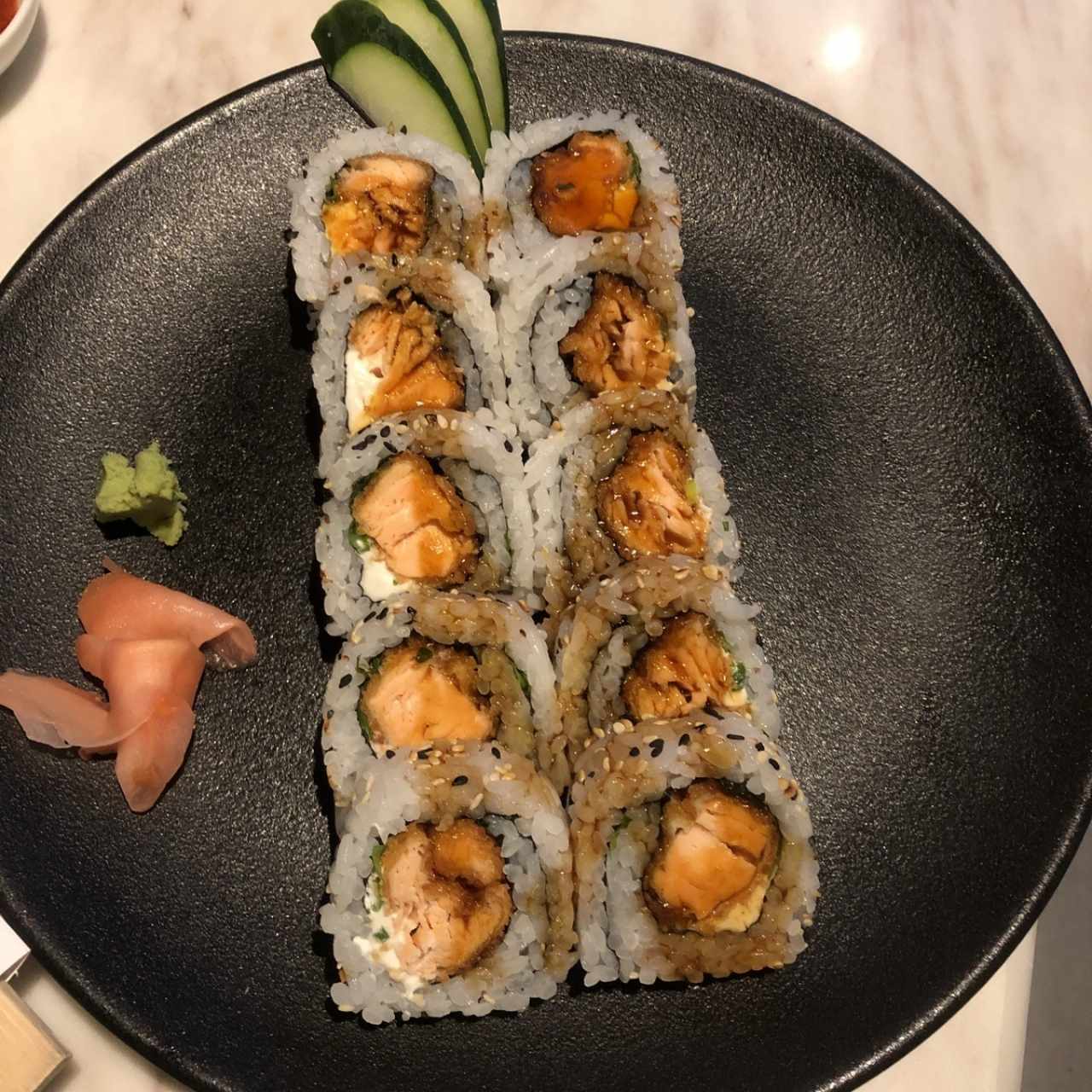 crispy salmon