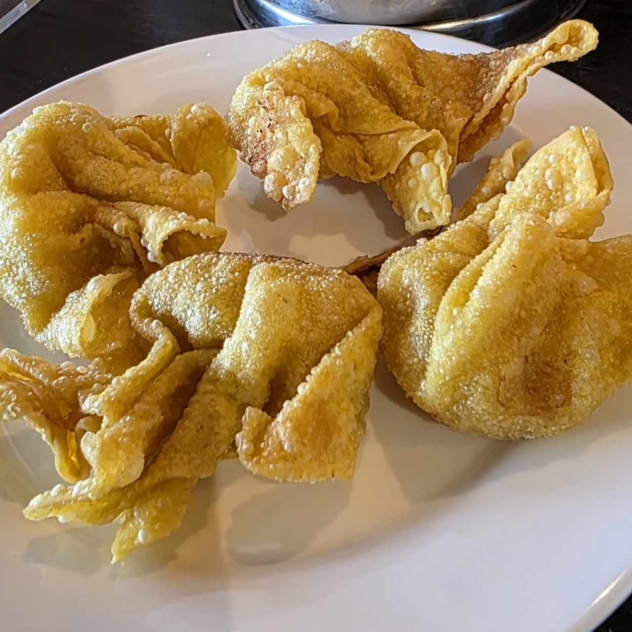 Wantanes de camarones