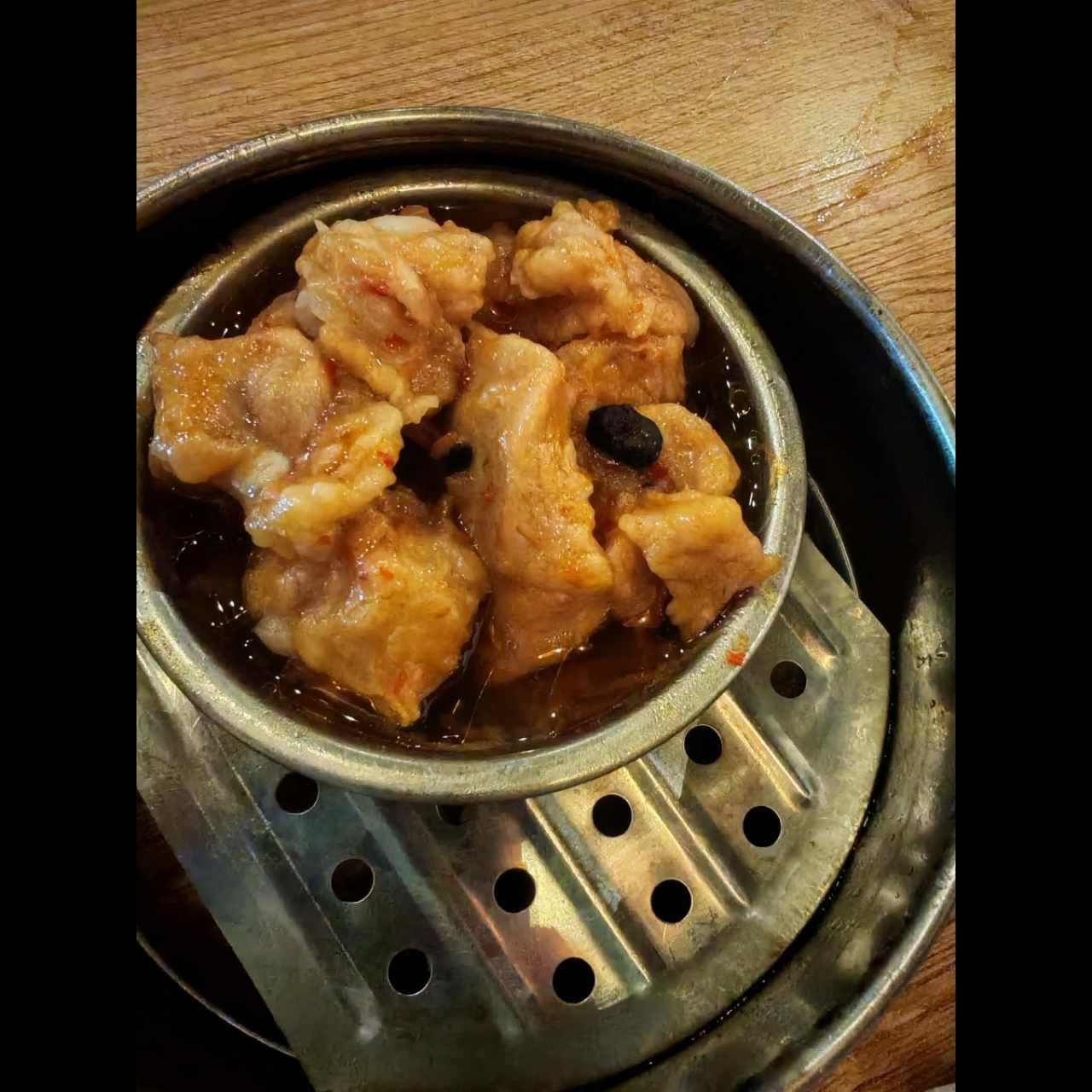 Costillas al vapor