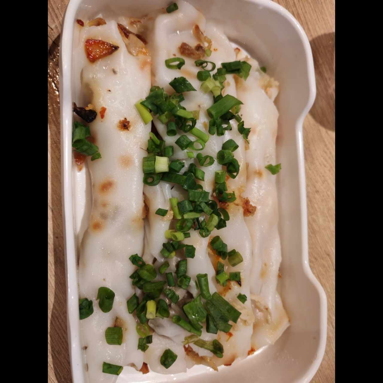 Chee cheong fun de combinación 