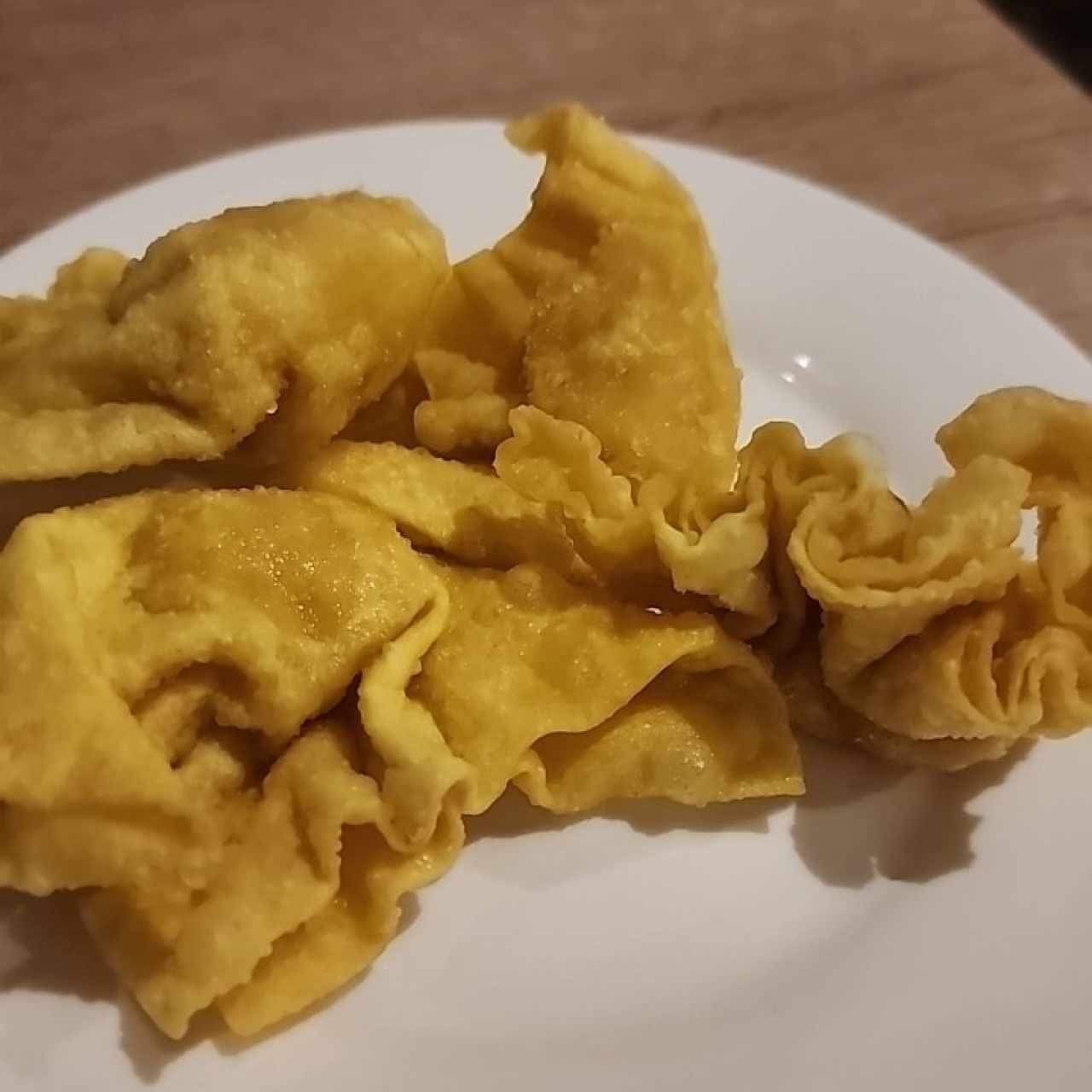 Wantanes de camarones