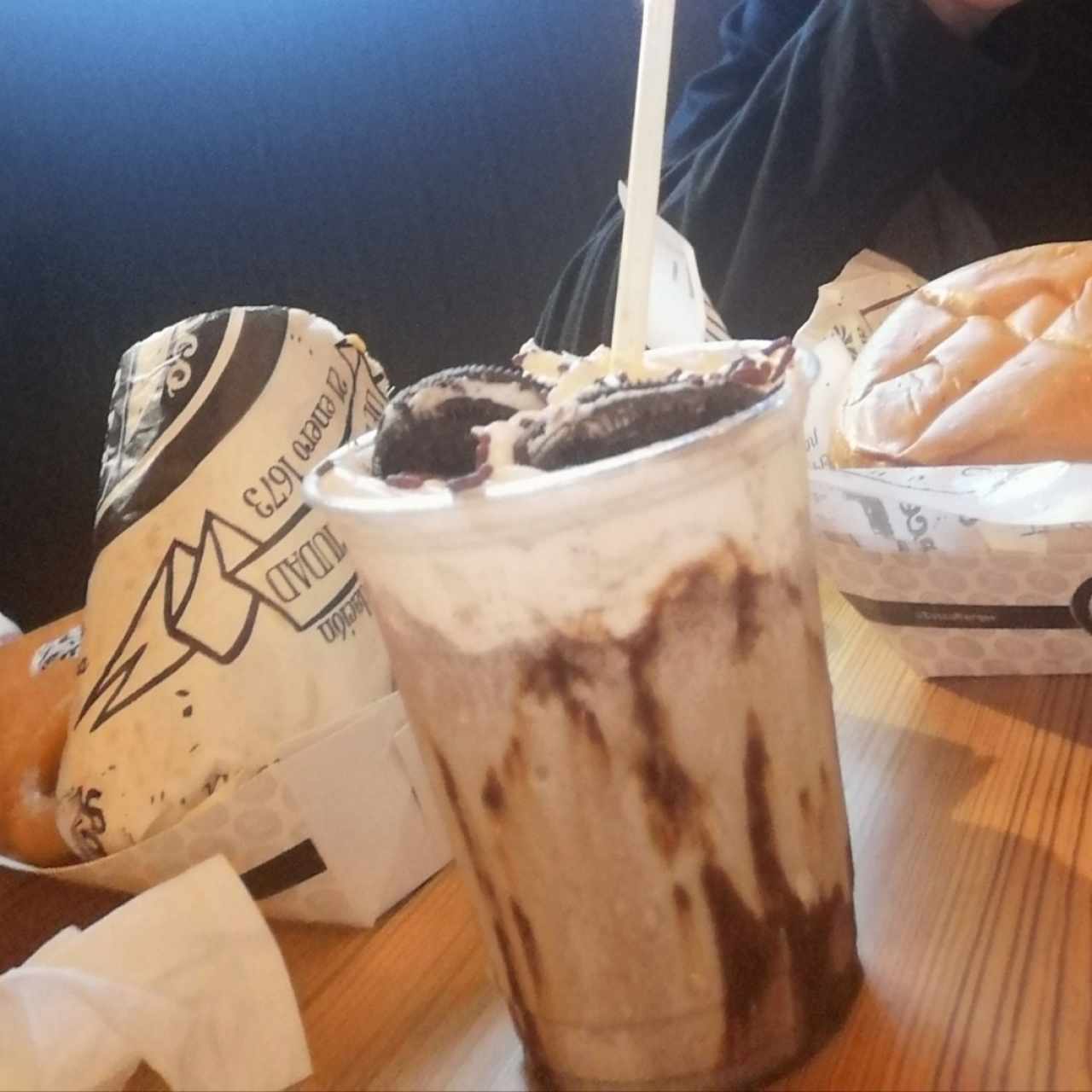 Malteada y pepito parrilero