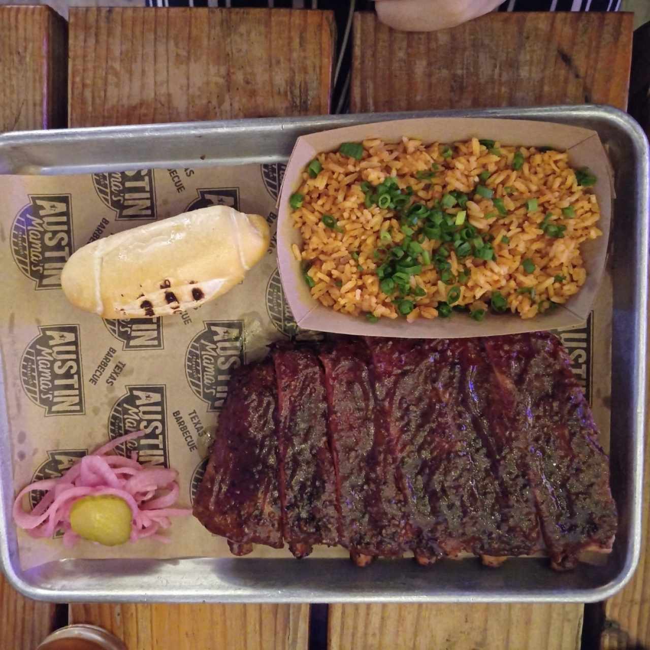 Pork ribs half rack