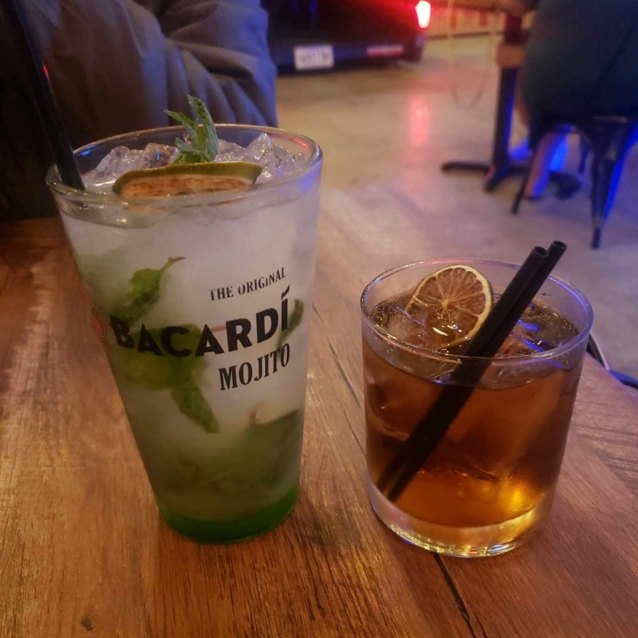 Bacardi Mojito - Captn Morgan & Coke