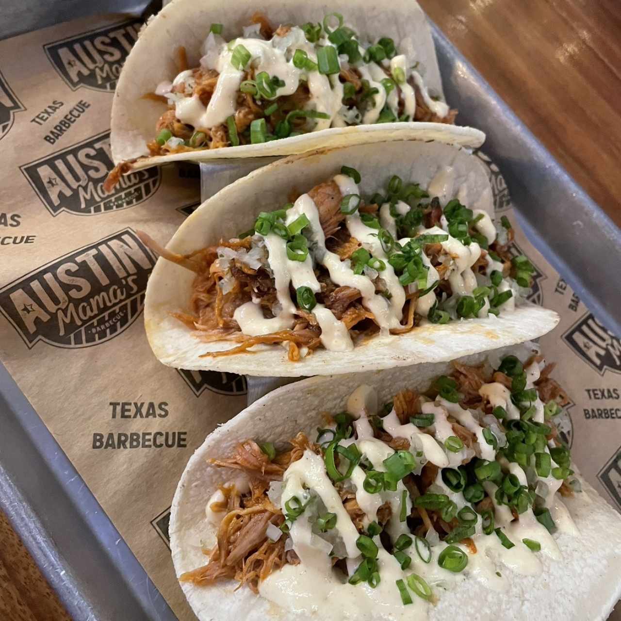 BBQ Street Tacos de Pulled pork