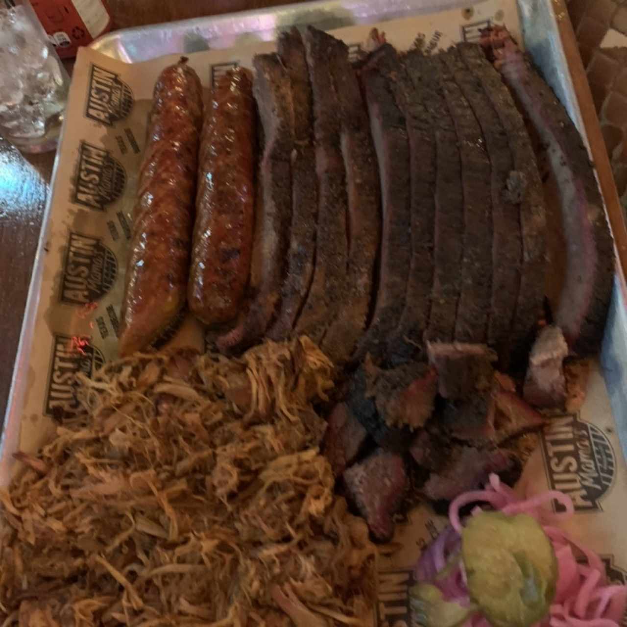 Brisket, pulled pork
